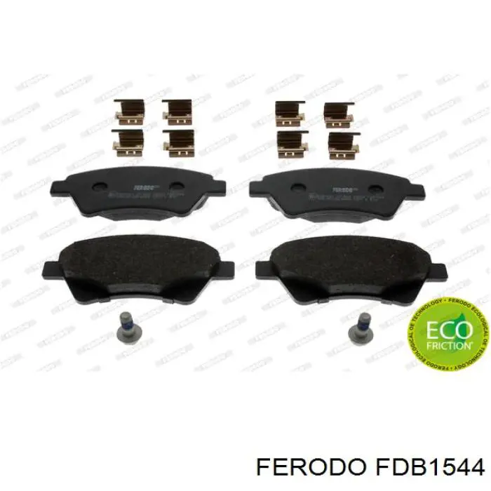 Колодки Ferodo FDB1544 цена, от 21.54 USD
