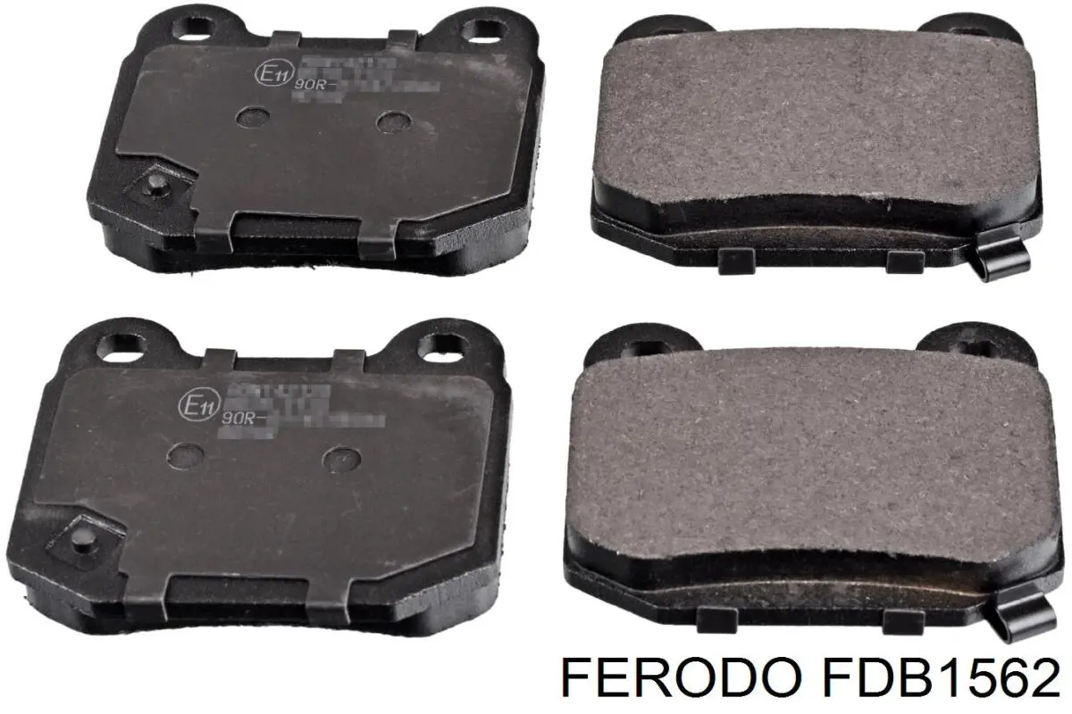 Колодки дисковые  Ferodo FDB1562 цена, от 34.18 USD