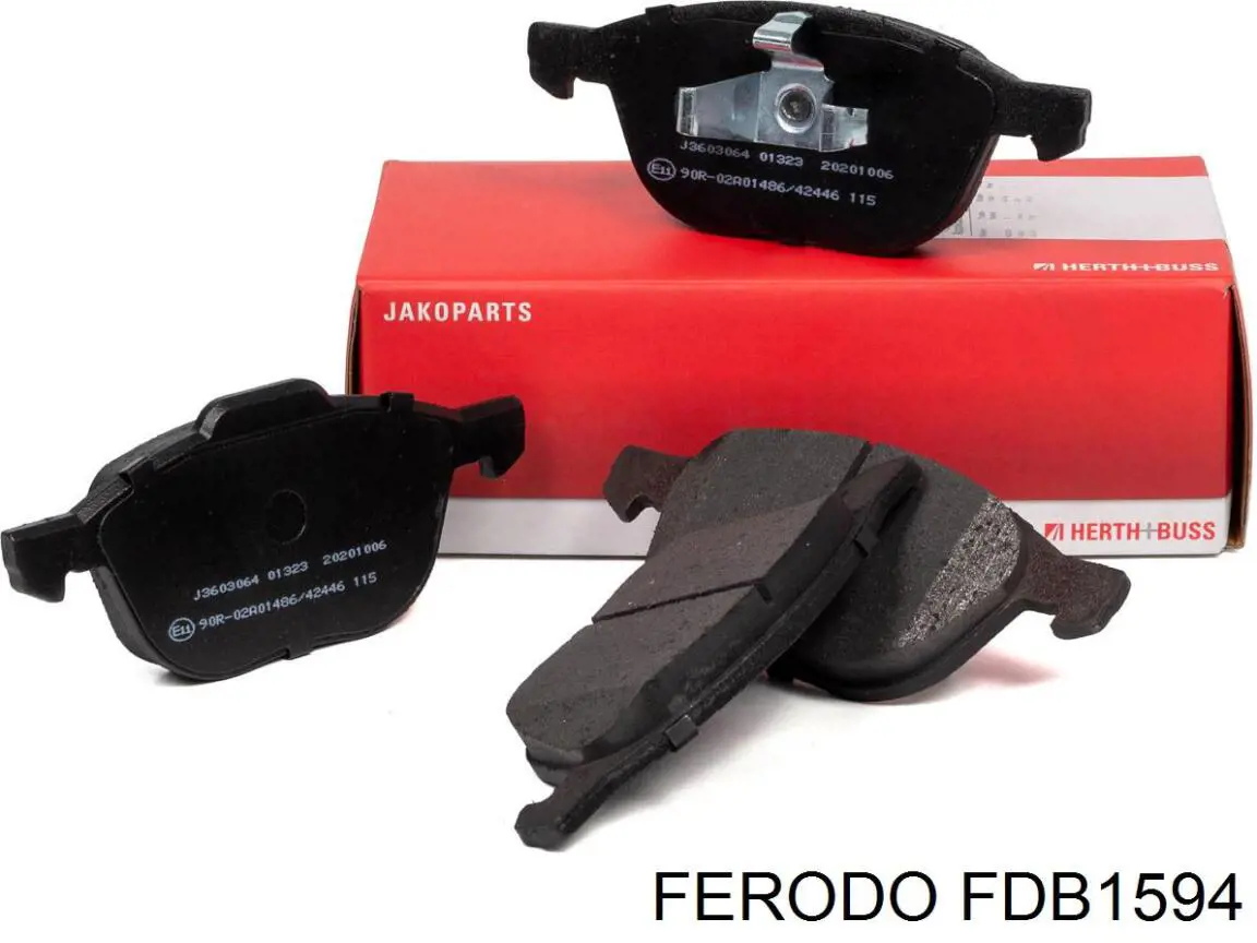 FDB1594 Ferodo Колодки передние