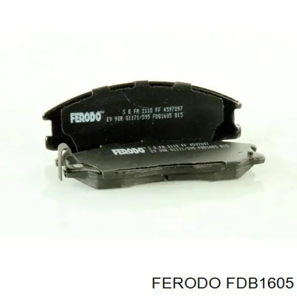 Compre FDB1605 Ferodo Sapatas do freio dianteiras de disco