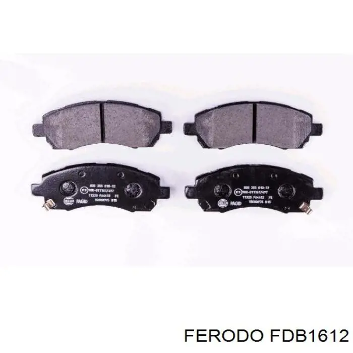 Купить FDB1612 Ferodo Колодки тормозные