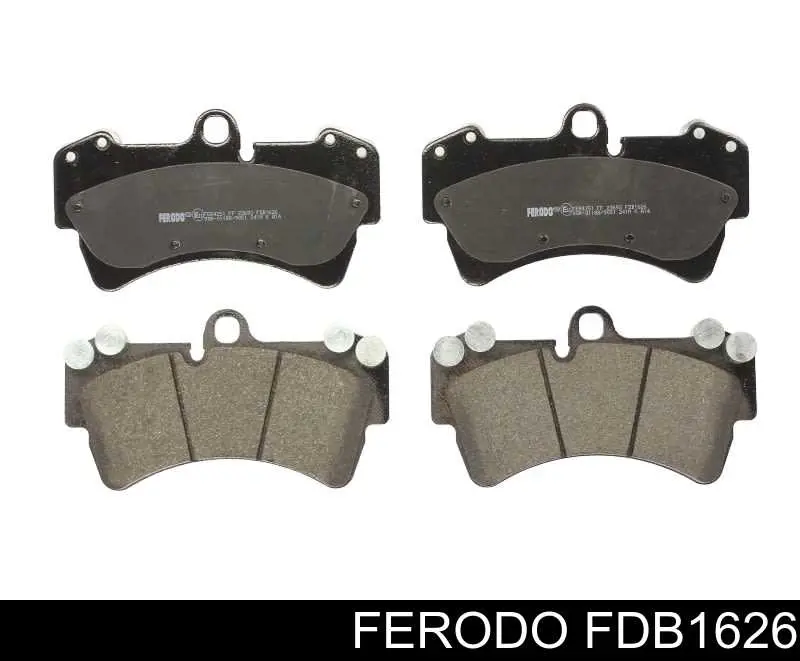 Передние тормозные колодки FDB1626 Ferodo