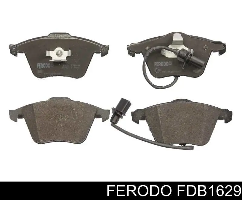 FDB1629 Ferodo колодки тормозные передние дисковые