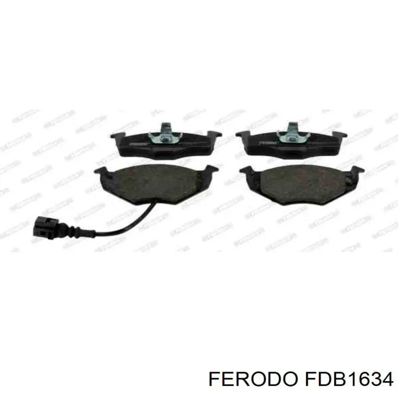 FDB1634 Ferodo колодки тормозные передние дисковые