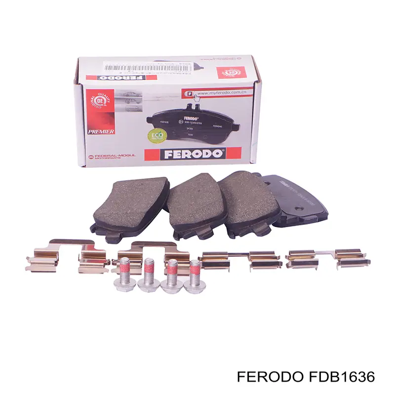 FDB1636 Ferodo Колодки тормозные дисковые комплект