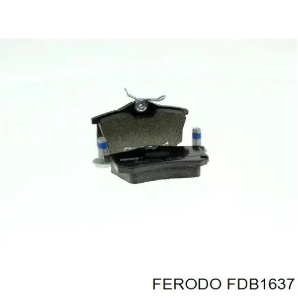 Колодки дисковые  Ferodo FDB1637 цена, от 26.79 USD