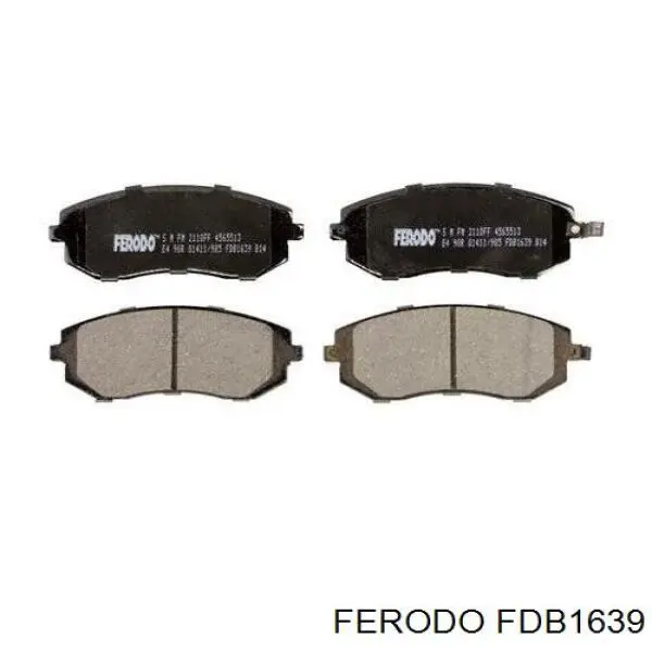 Купить FDB1639 Ferodo Колодки тормозные