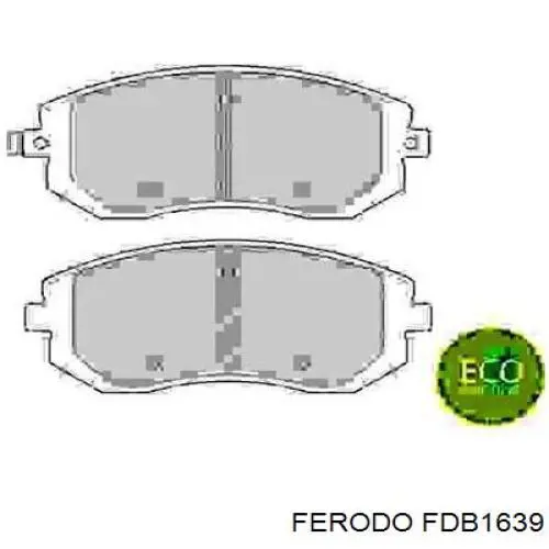 Передние тормозные колодки FDB1639 Ferodo