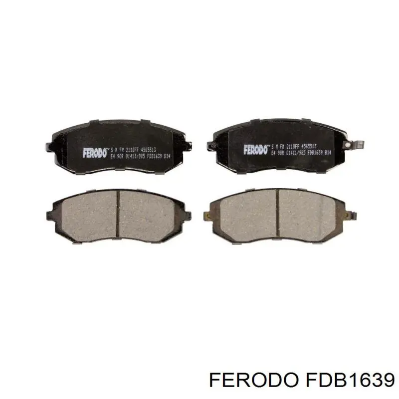 Тормозные колодки Ferodo FDB1639