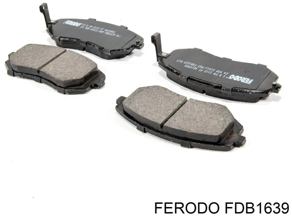 FDB1639 Ferodo Колодки передние