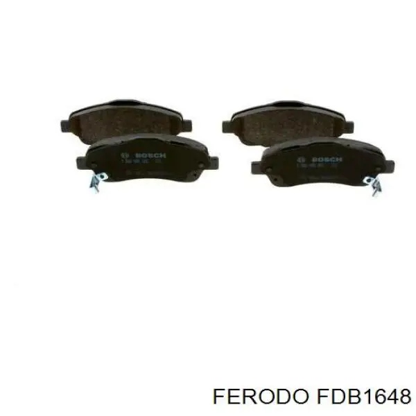 Передние тормозные колодки FDB1648 Ferodo