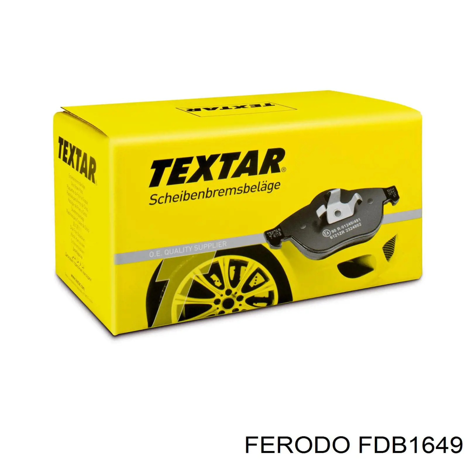 Колодки дисковые  Ferodo FDB1649 цена, от 17.76 USD