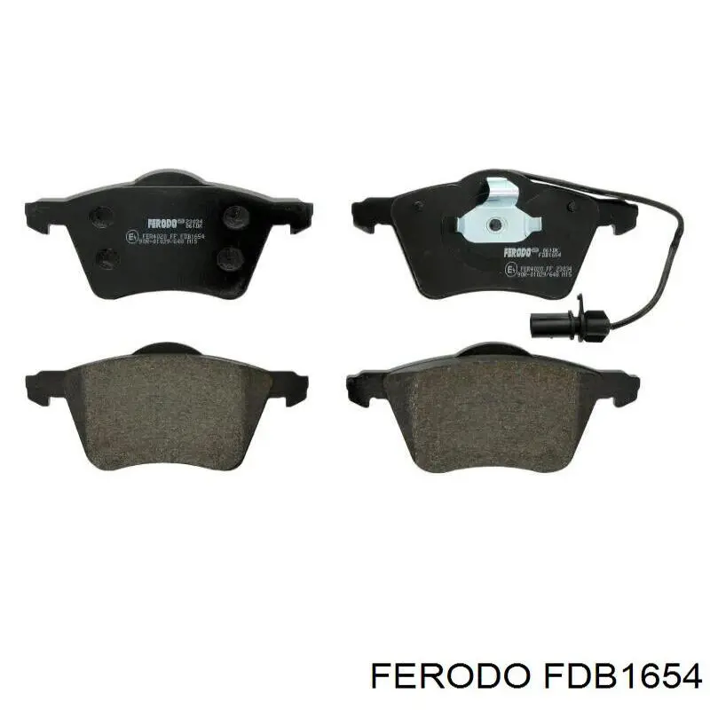 Колодки Ferodo FDB1654 цена, от 55.86 USD