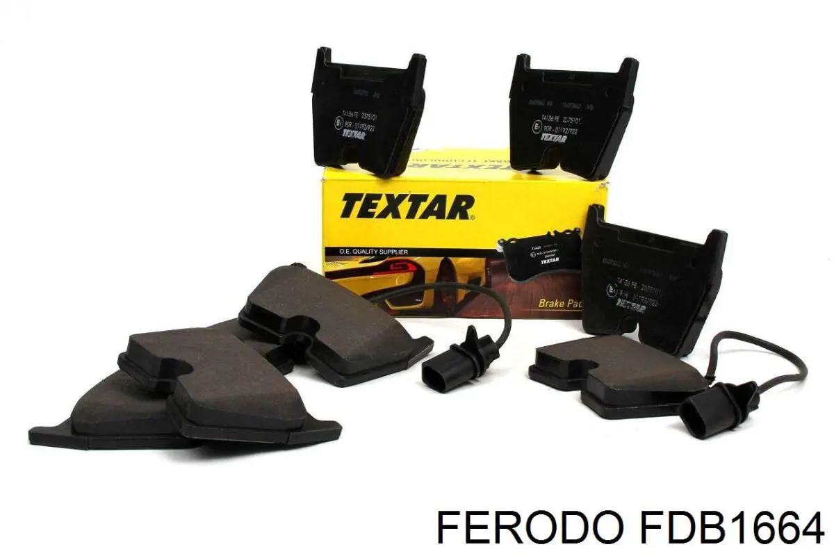 Передние тормозные колодки FDB1664 Ferodo