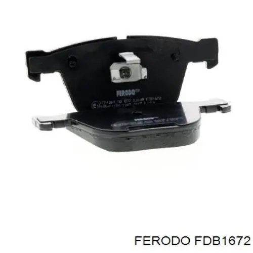 Колодки дисковые  Ferodo FDB1672 цена, от 43.65 USD