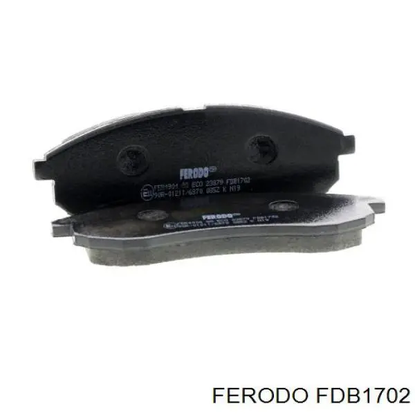 FDB1702 Ferodo передние тормозные колодки