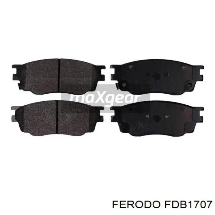Колодки Ferodo FDB1707 цена, от 24.76 USD