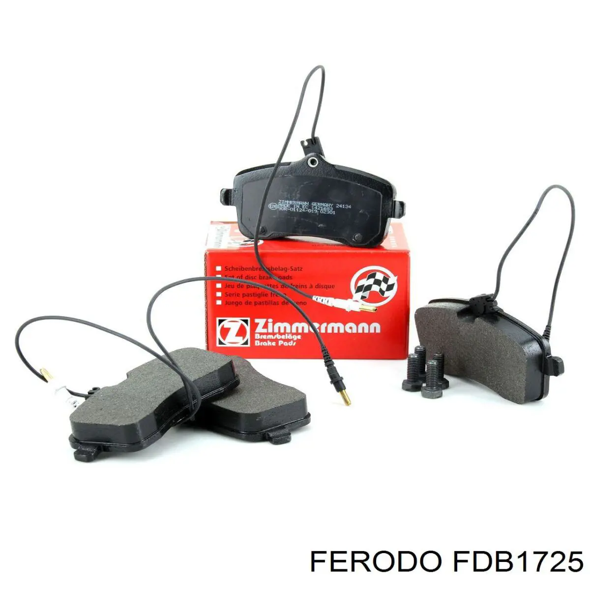 Тормозные колодки Ferodo FDB1725