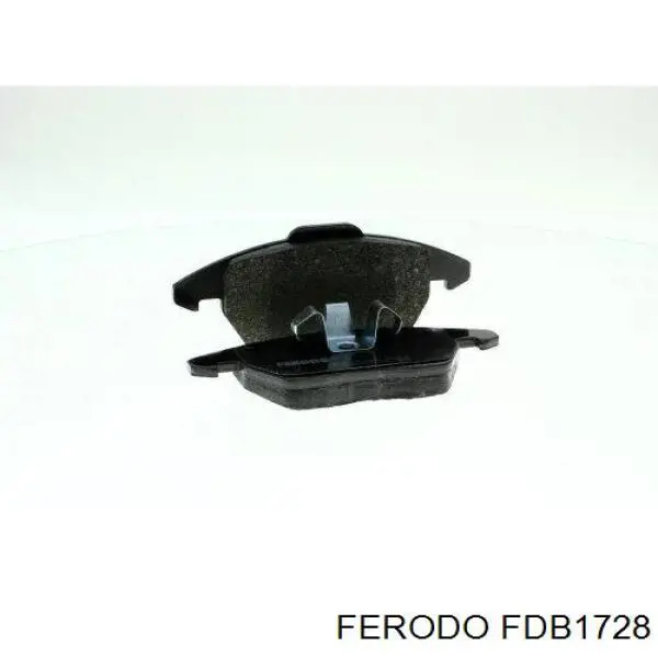 FDB1728 Ferodo колодки тормозные передние дисковые