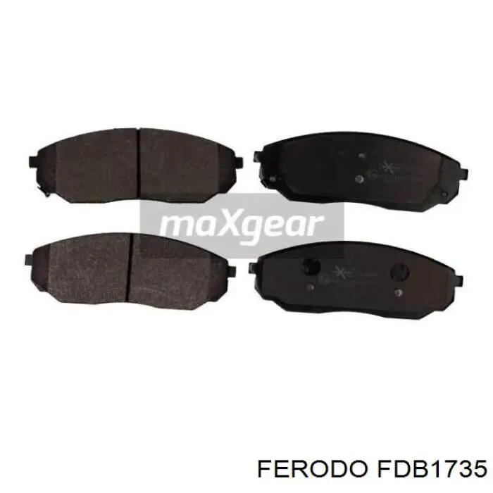Колодки Ferodo FDB1735 цена, от 27.62 USD