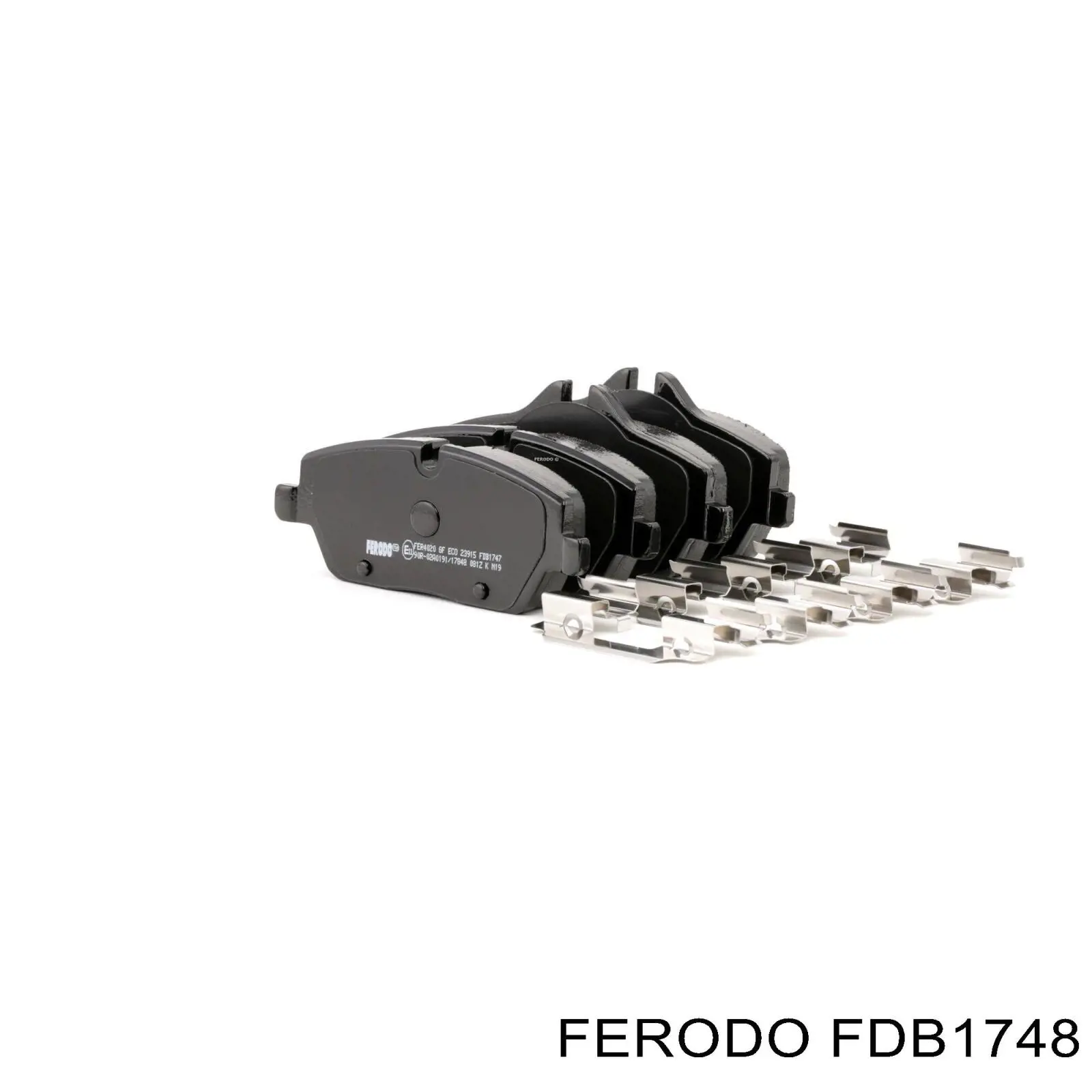 Колодки дисковые  Ferodo FDB1748 цена, от 40.00 USD