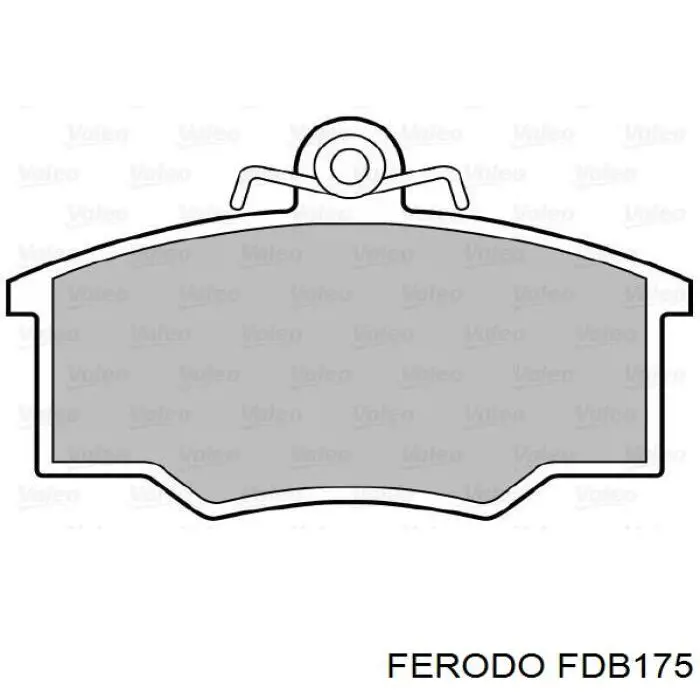 FDB175 Ferodo Колодки передние