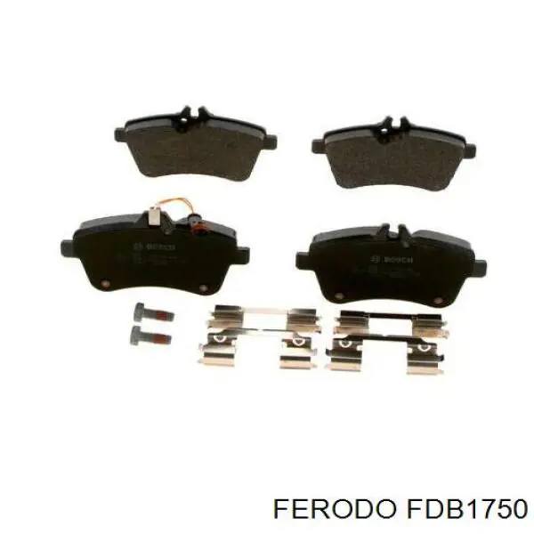 Колодки Ferodo FDB1750 цена, от 37.49 USD
