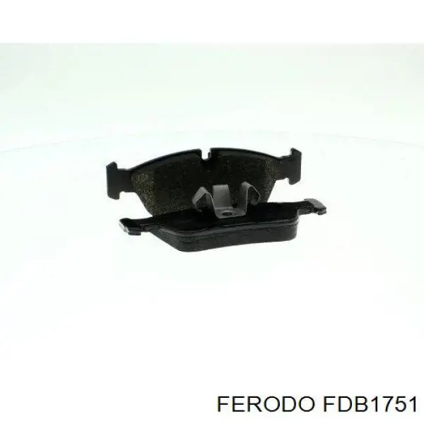 FDB1751 Ferodo колодки тормозные передние дисковые