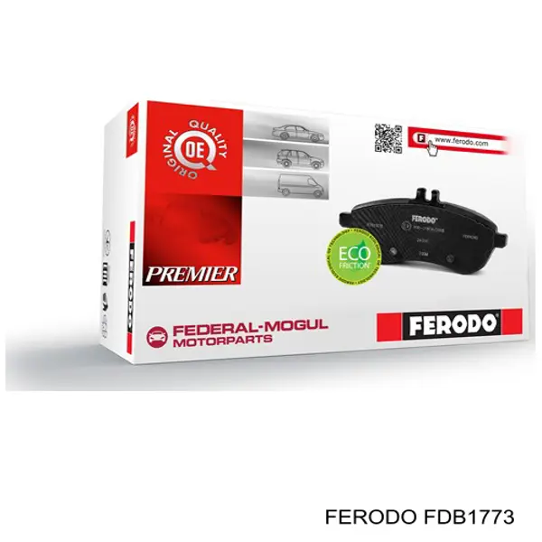 FDB1773 Ferodo Колодки передние