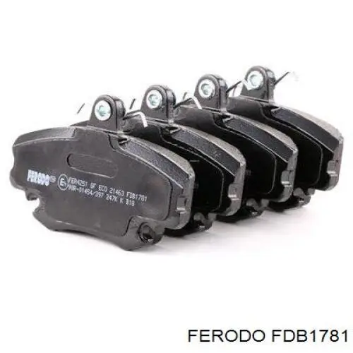 Колодки Ferodo FDB1781 цена, от 22.66 USD
