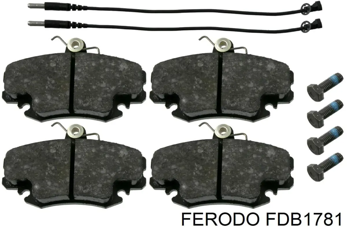 Передние тормозные колодки FDB1781 Ferodo