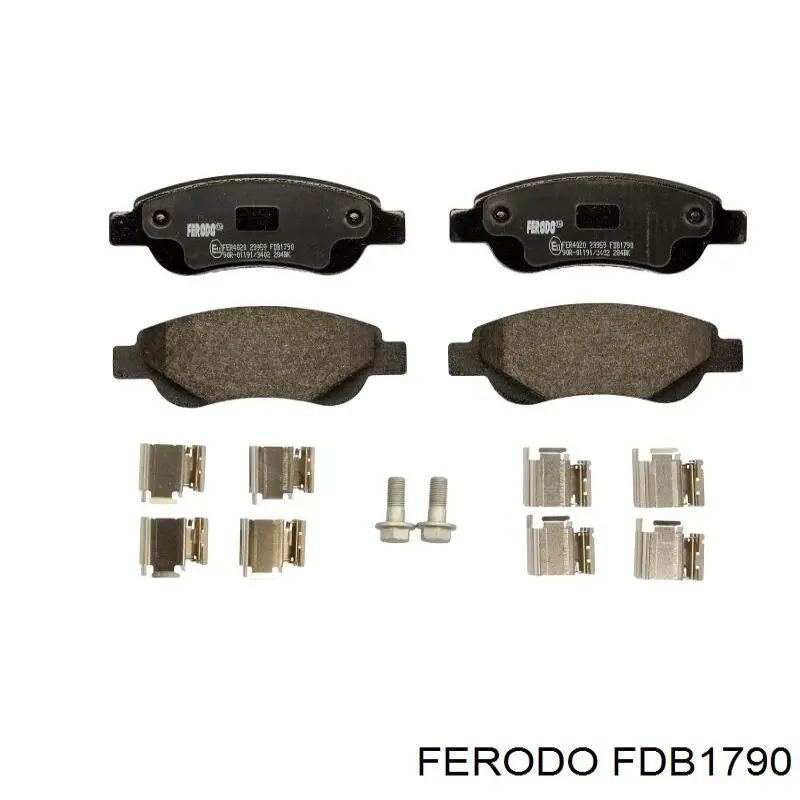 Колодки Ferodo FDB1790 цена, от 27.44 USD