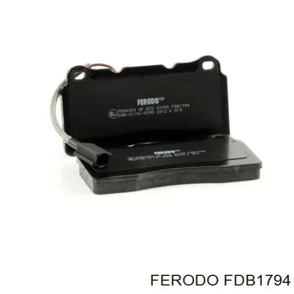 Передние тормозные колодки FDB1794 Ferodo