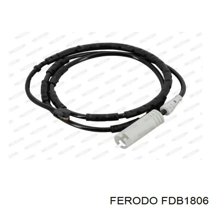Задние тормозные колодки FDB1806 Ferodo