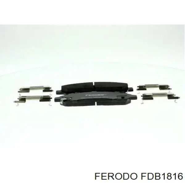 Передние тормозные колодки FDB1816 Ferodo