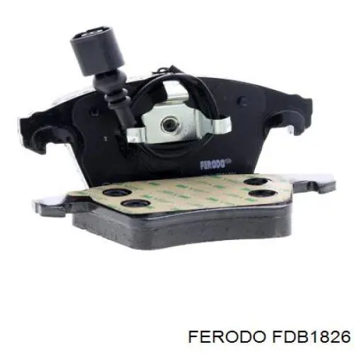 Колодки тормозные передние дисковые Ferodo FDB1826