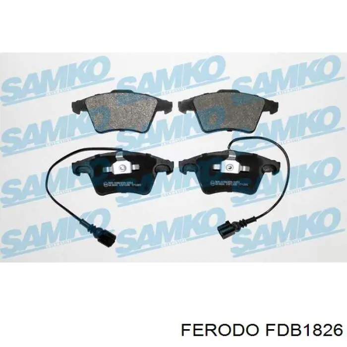Колодки Ferodo FDB1826 цена, от 57.41 USD
