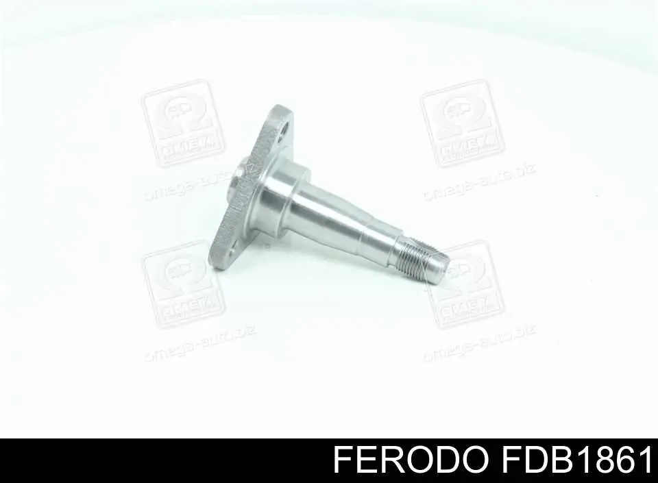 Колодки тормозные задние дисковые Ferodo FDB1861