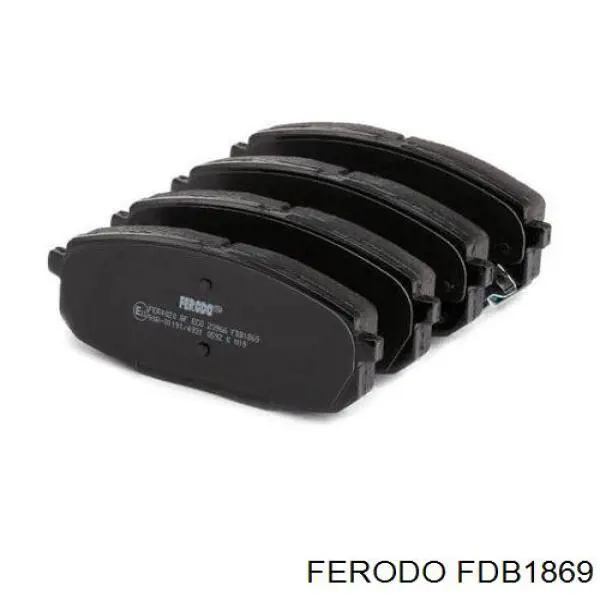 Тормозные колодки Ferodo FDB1869