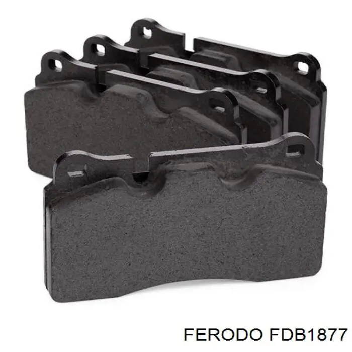 FDB1877 Ferodo Колодки передние