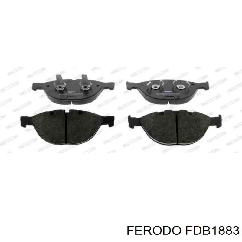 FDB1883 Ferodo колодки тормозные передние дисковые