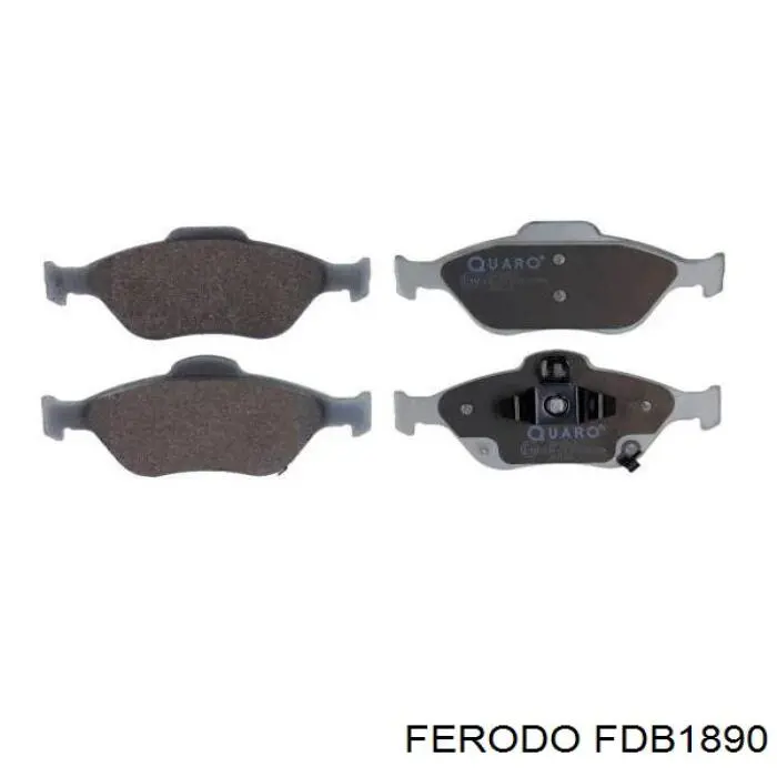 Купить FDB1890 Ferodo Колодки тормозные
