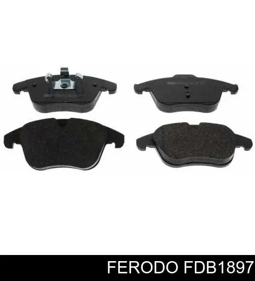 Колодки тормозные передние дисковые Ferodo FDB1897