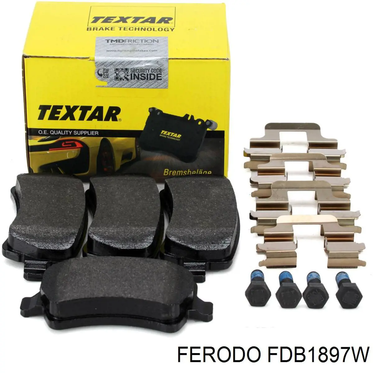 FDB1897W Ferodo Колодки передние