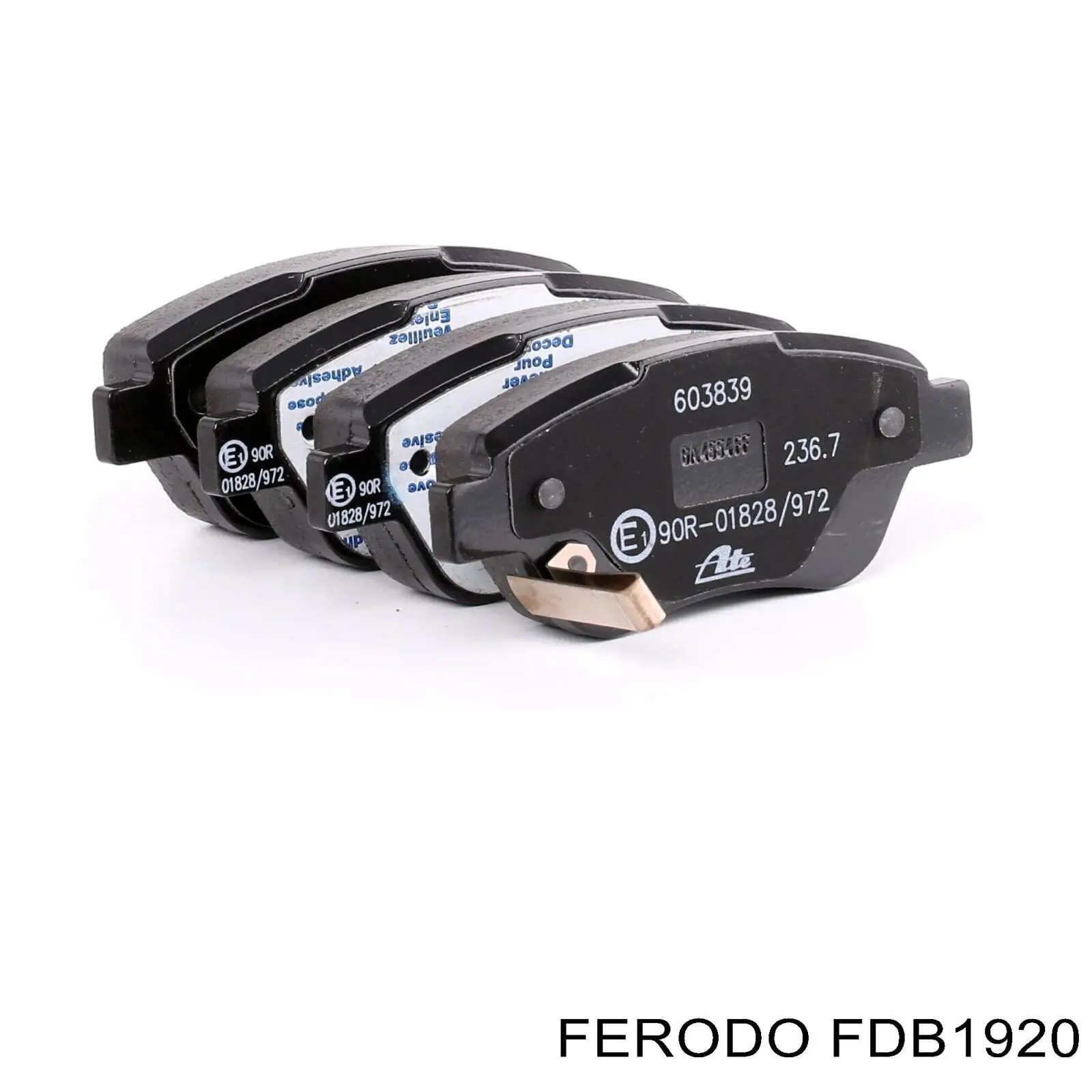 FDB1920 Ferodo Колодки передние