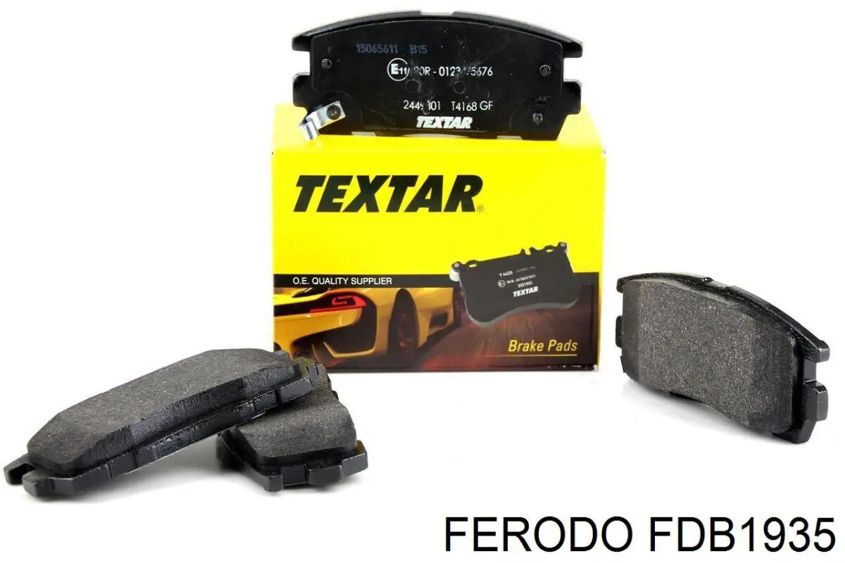 Колодки дисковые  Ferodo FDB1935 цена, от 19.22 USD