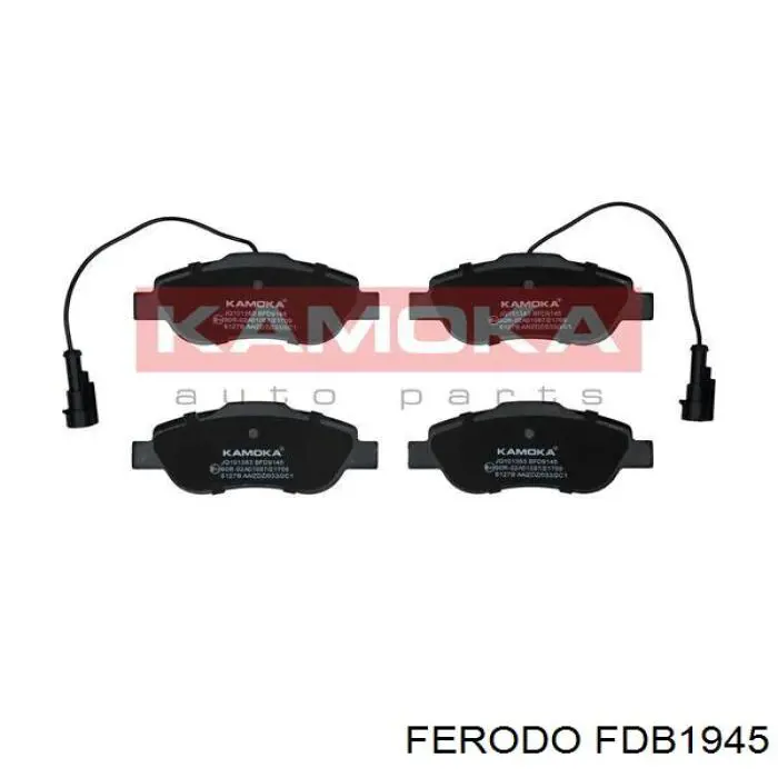 Колодки Ferodo FDB1945 цена, от 37.43 USD