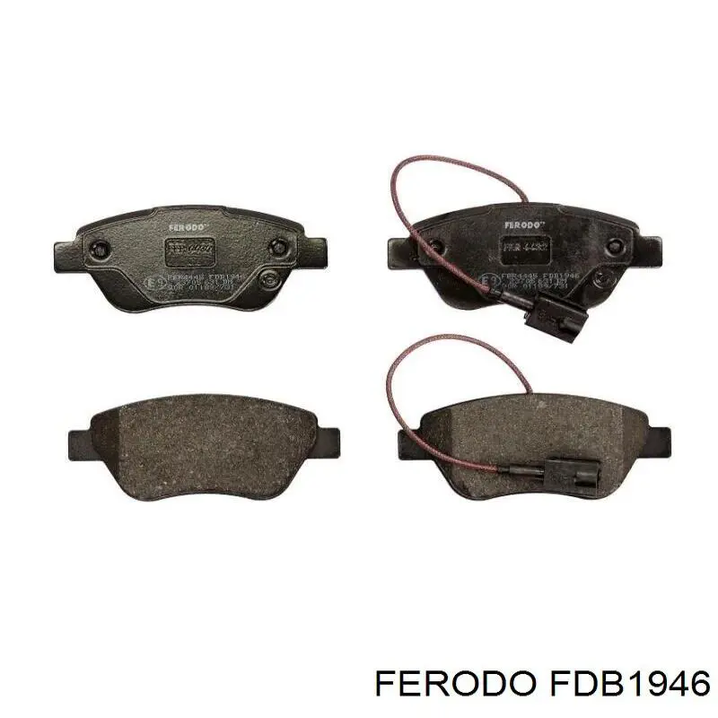 Колодки Ferodo FDB1946 цена, от 27.67 USD
