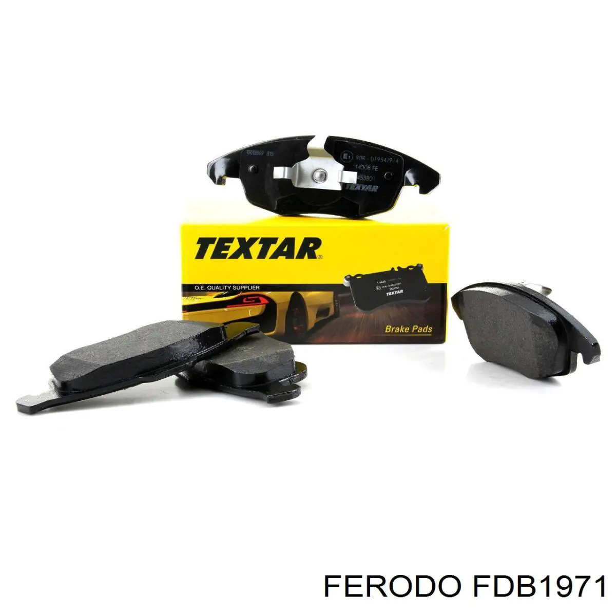 Передние тормозные колодки FDB1971 Ferodo