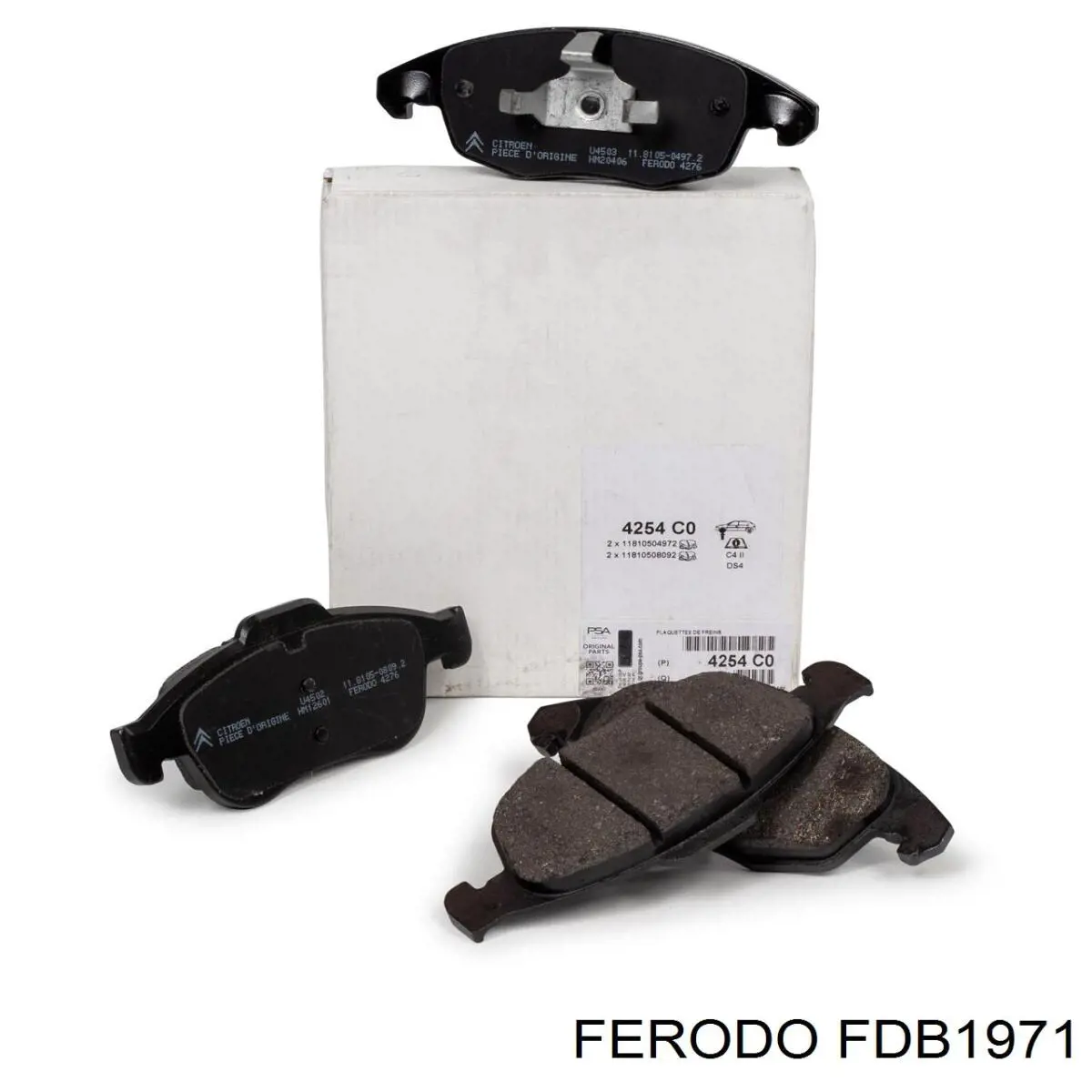 Колодки Ferodo FDB1971 цена, от 32.45 USD
